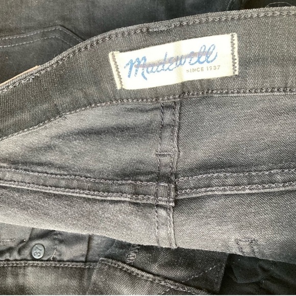 Women’s Madewell Black Jeans Busted Knee Size 27 NWOT - Picture 7 of 8
